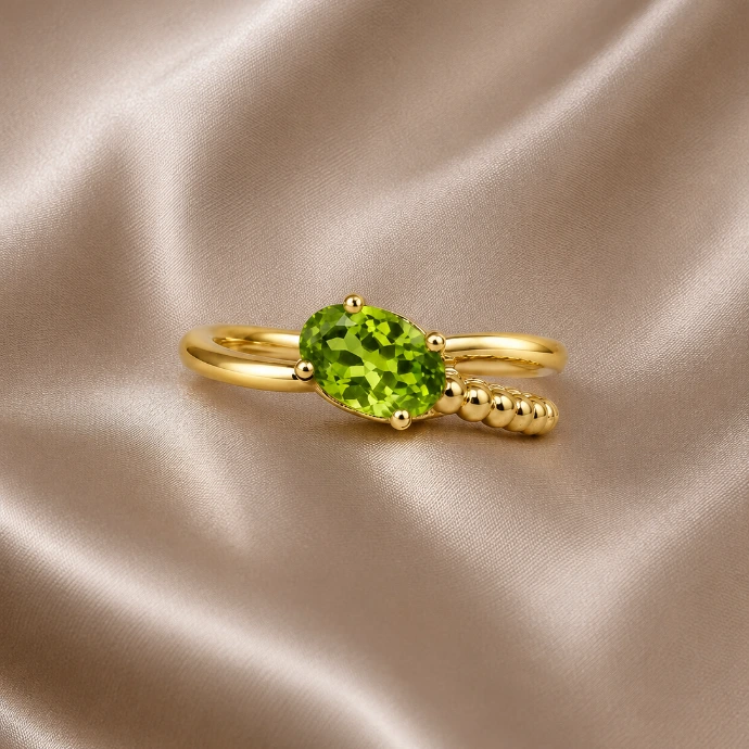 bague péridot